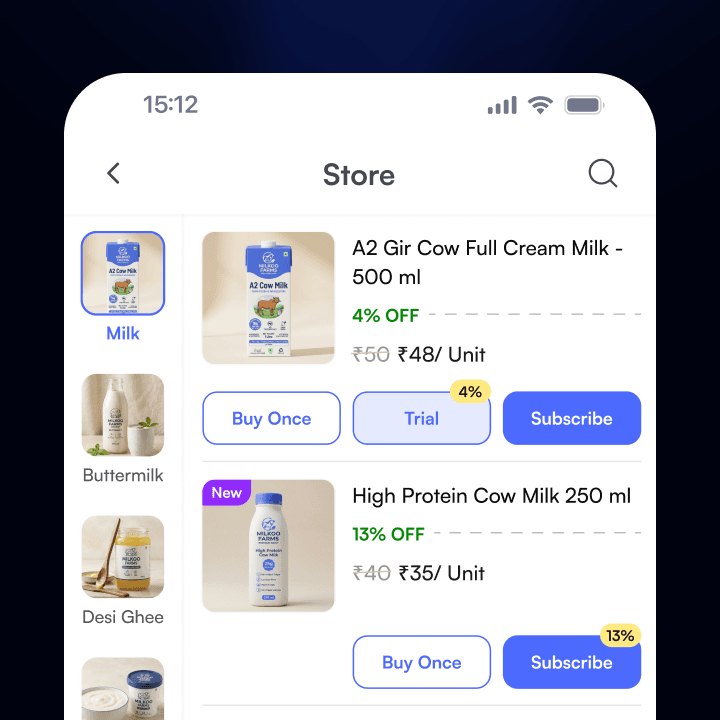 Customer App