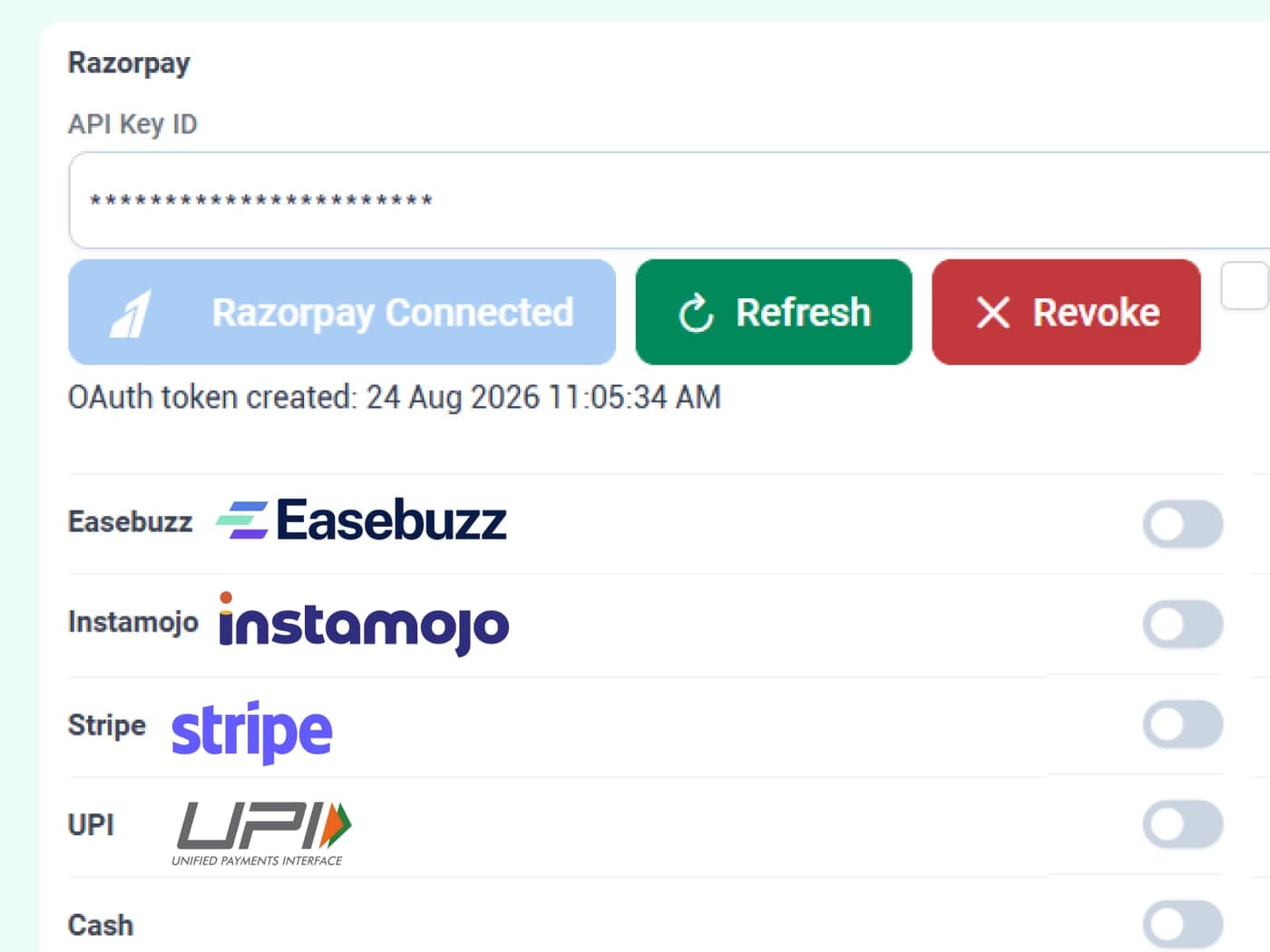 Payment Collection