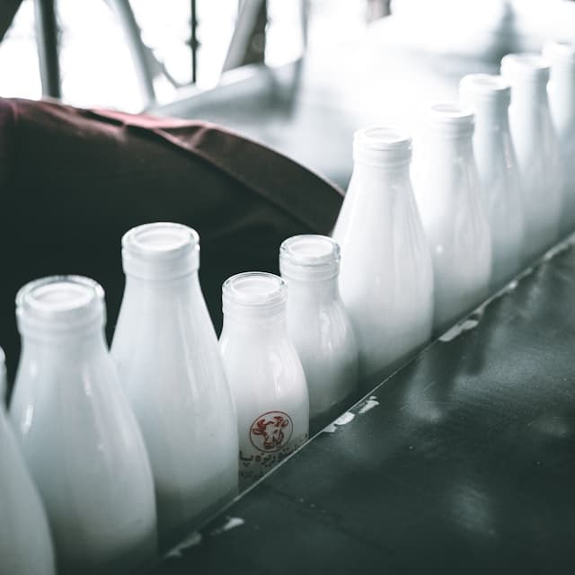 Milk bottle delivery