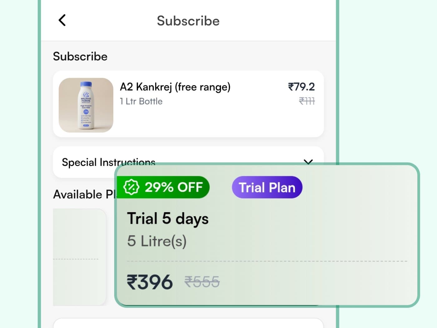Trial Plans