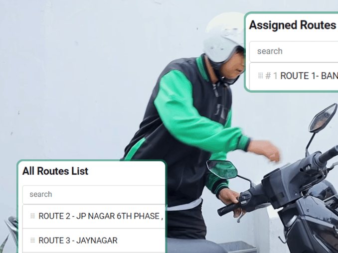 Rider Assignments