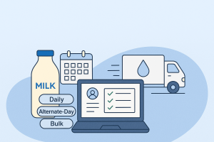 Managing Milk Subscriptions at Scale: How Dairy Management Software Handles Daily & Bulk Orders