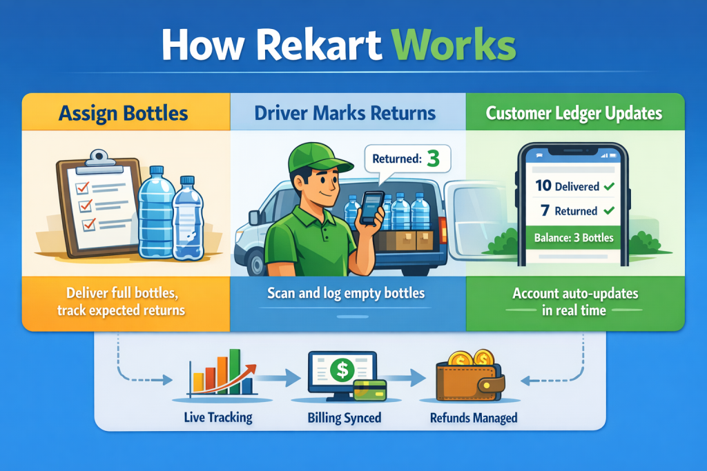 Rekart Empty Bottle Tracking
